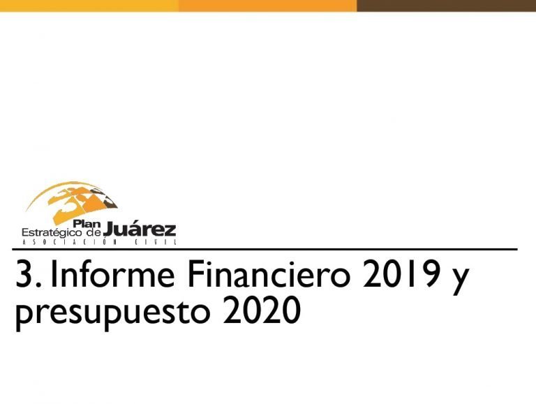 Informe Financiero Noviembre 2019