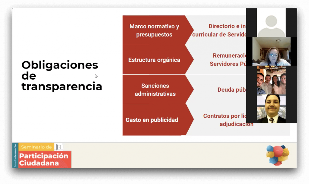 Enseñan cómo pedir información pública en Seminario de Participación Ciudadana 14 Enseñan cómo pedir información pública en Seminario de Participación Ciudadana 13